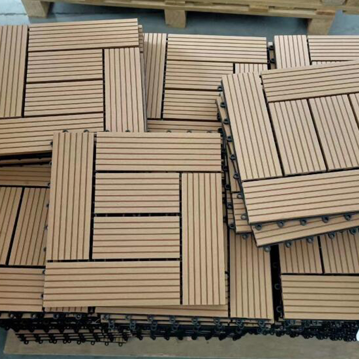 Interlocking composite decking tiles For Garden and Terrace composite