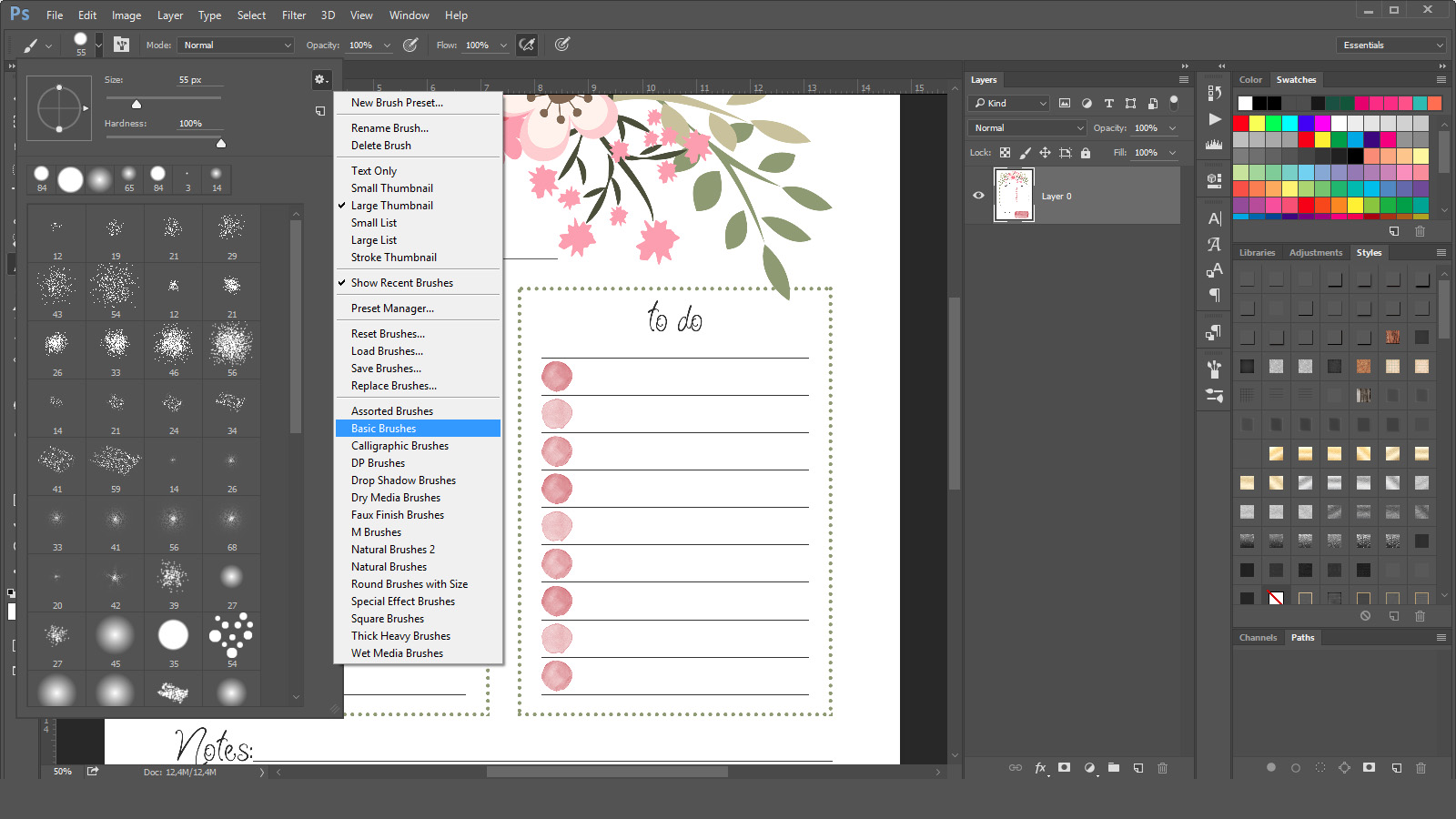 How to edit PDF printables in Hanna Nilsson Design