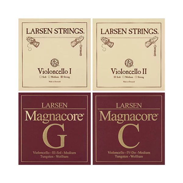 Larsen, Larsen Soloist, Tungsten Magnacore, Cello C String Hannes