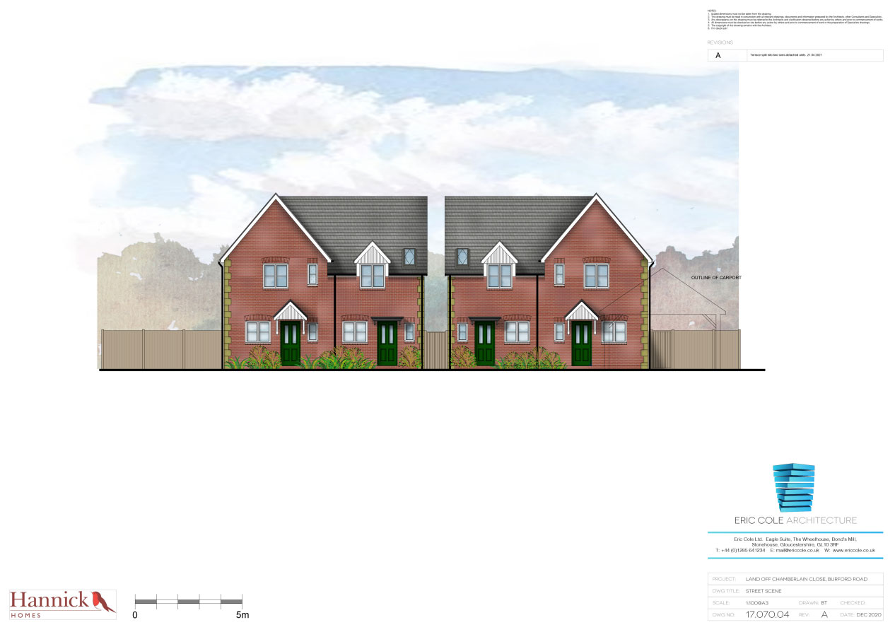 Land off Chamberlain Close, Carterton Hannick Homes