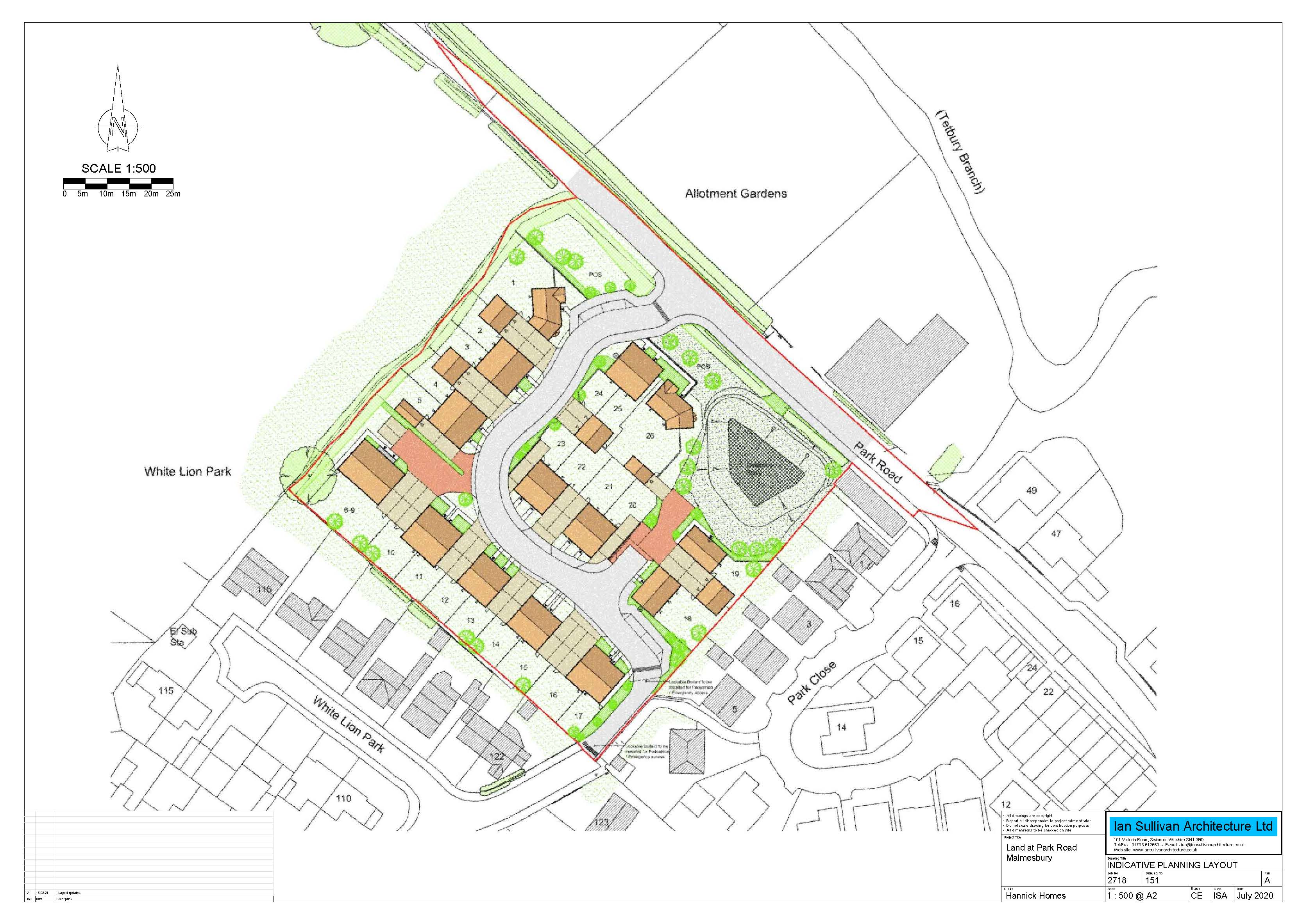 Park Road, Malmesbury Hannick Homes