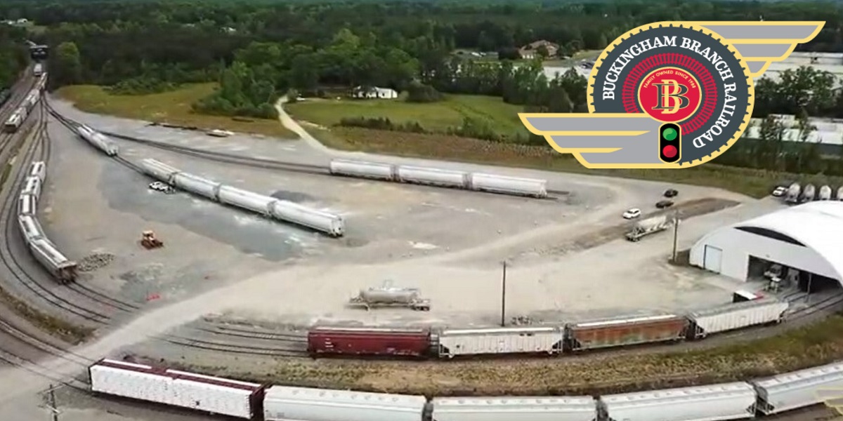 Buckingham Branch Railroad Showcases Transload Facility in Hanover County Hanover County