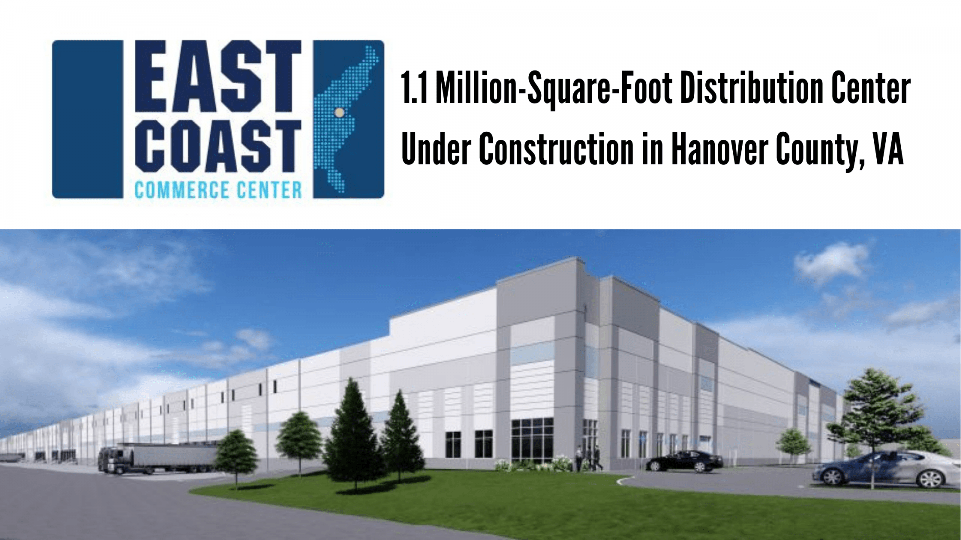 East Coast Commerce Center Breaks Ground on 1.1 Million SF Distribution Facility Hanover