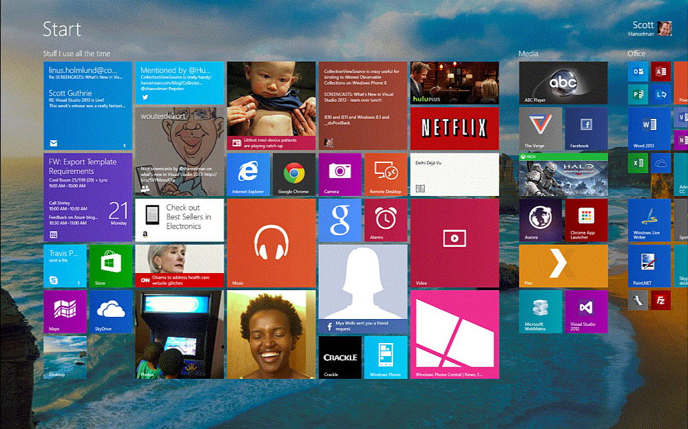 Make a Windows 8.1 Pinned Live Tile for YOUR website in minutes Scott