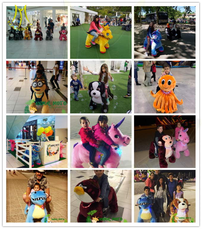 Hansel zoo riders electric dinosaur ride on animal toy animal scooter ride