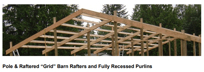 If you want to build the frame for this gable storage post frame barn, you should check out part 1 of the project. Rafters Archives Hansen Buildings