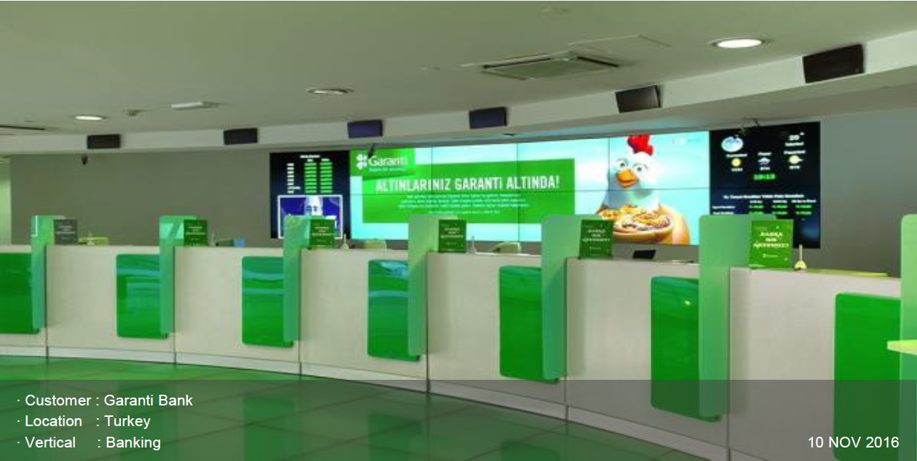 Garanti Bank Turkey Hanwha Techwin Security Global Leader