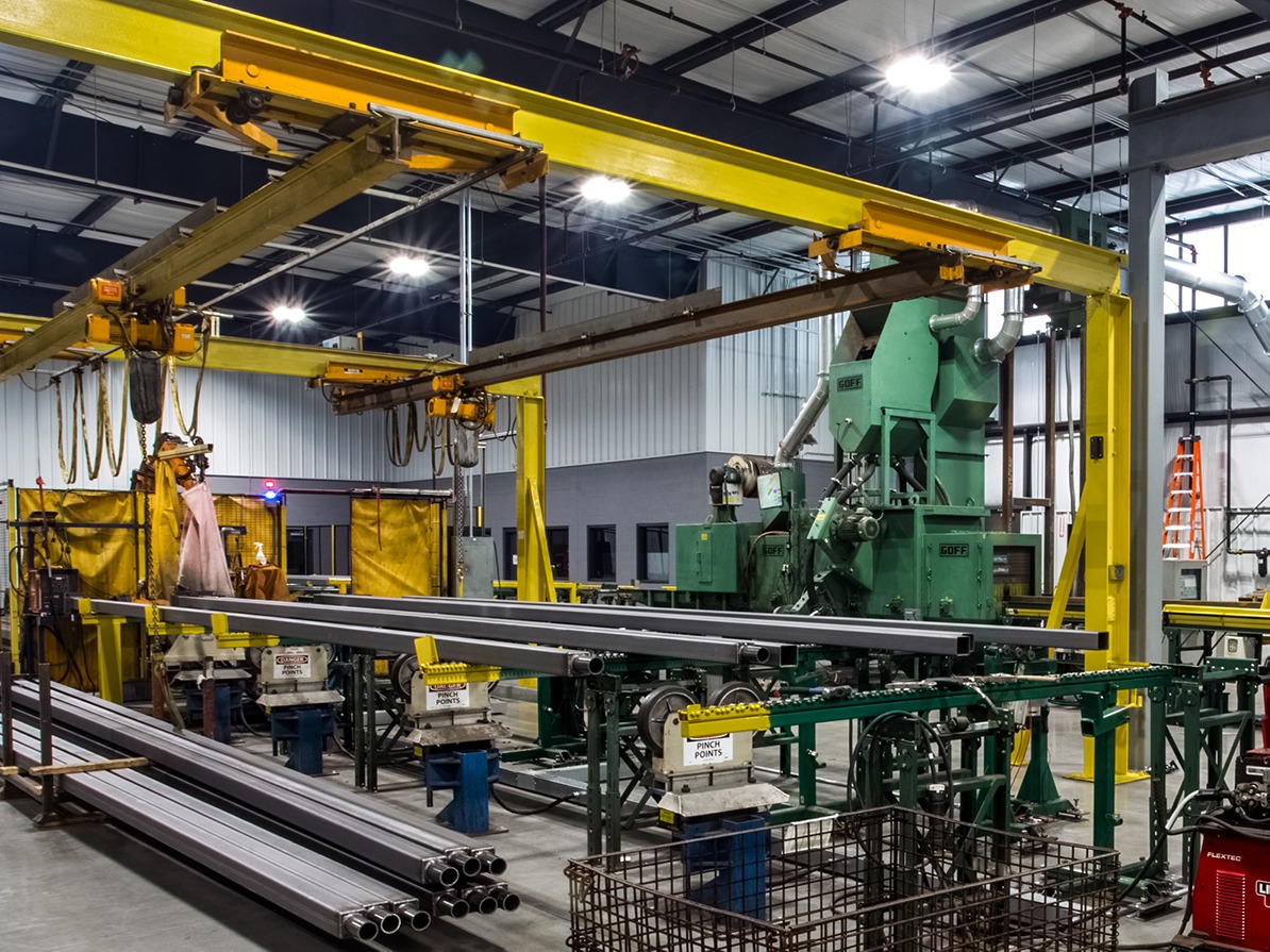 Steel Plant Tour Hapco Pole Products