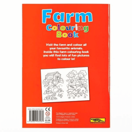 Farm Colouring Book HAPPA Direct