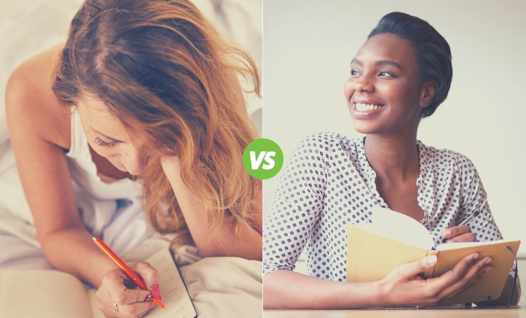 Diary VS Journal 5 Basic Differences Happier Human