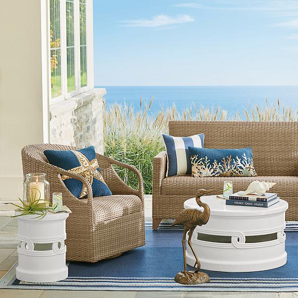 Outdoor Swivel Chairs That We Are Crushing On Happily Inspired