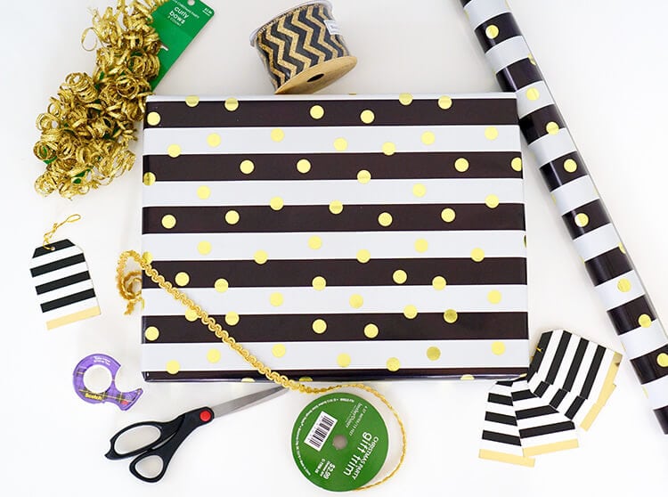 Tips + Tricks for Gift Wrap Happiness is Homemade