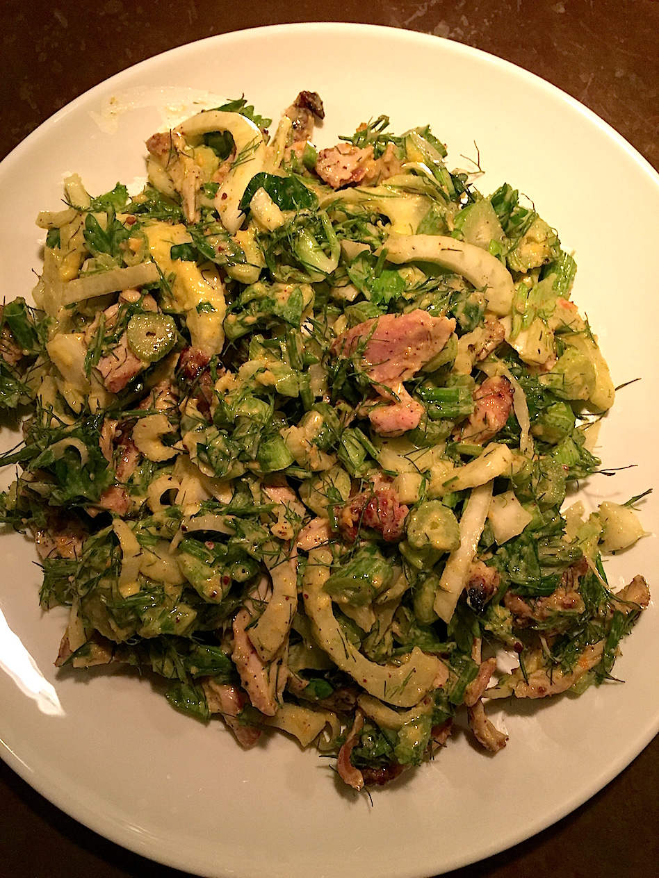 Saffron Chicken Salad an Ageless Diet™ Recipe Happiness Series