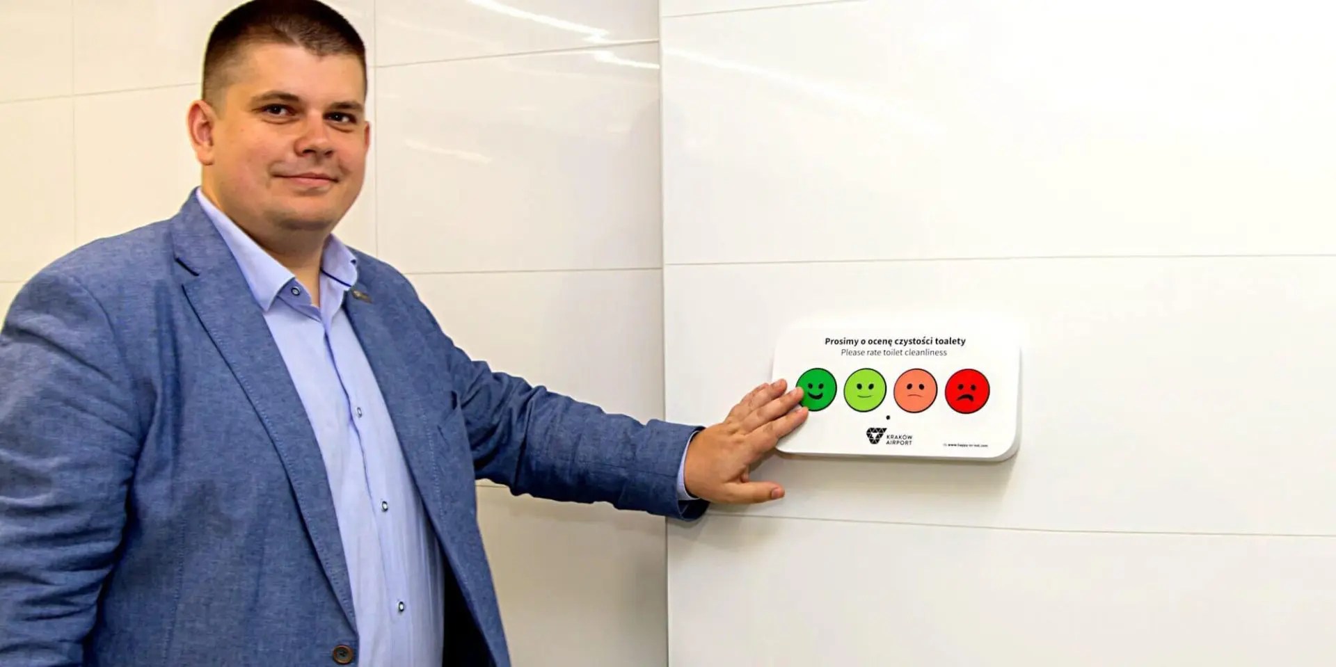 Easy & instant customer feedback HappyOrNot Smiley Terminal