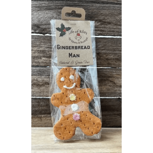 Festive Gingerbread Man Happy Chops