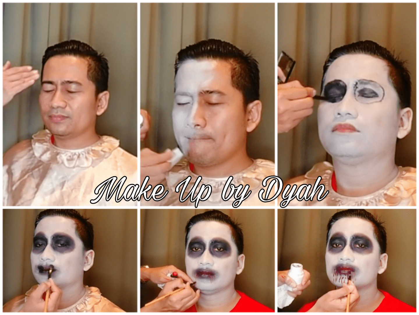 Make Up Karakter Kuntilanak dan Tuyul Client Pertamina