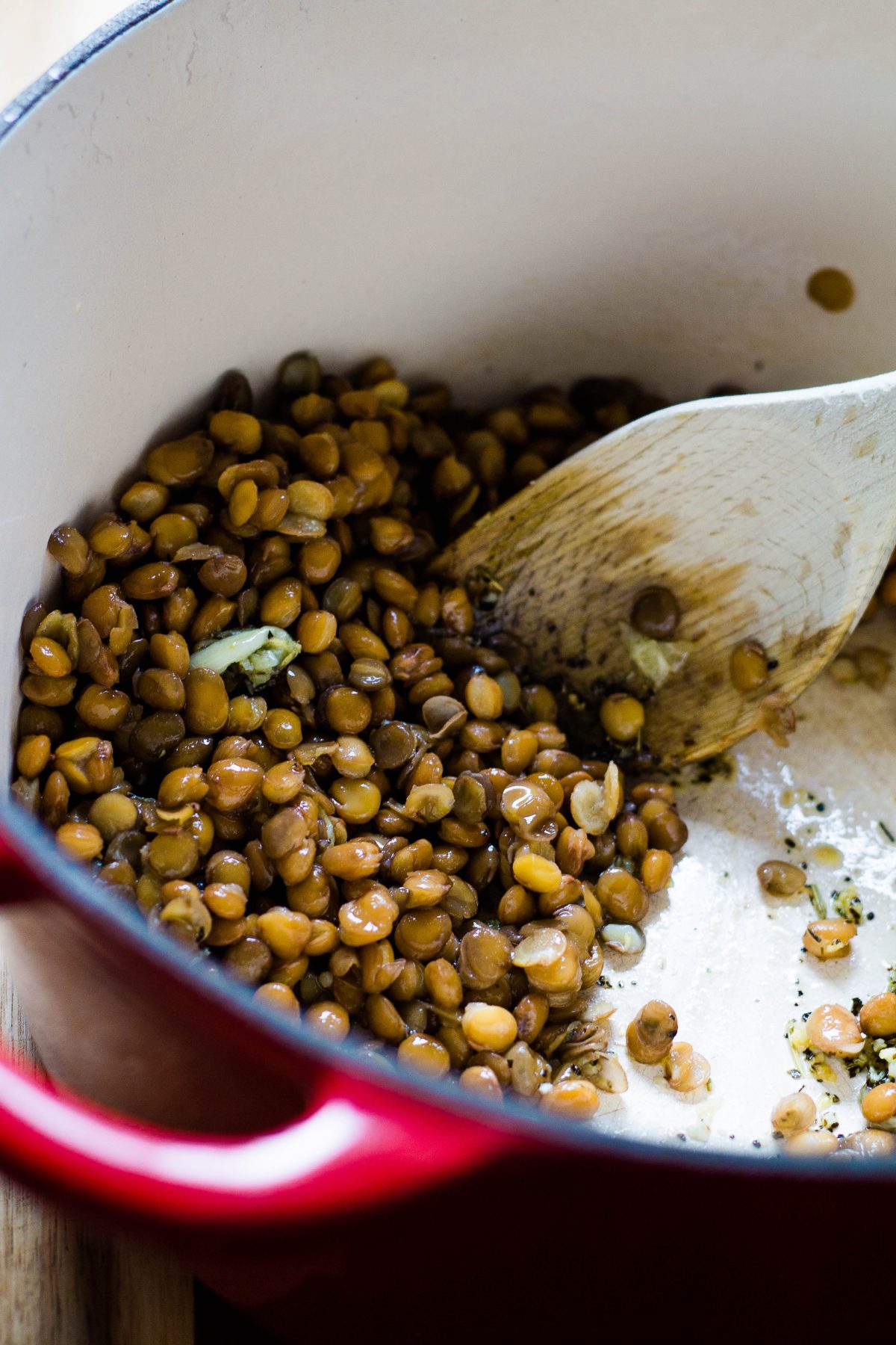 One Pot Pasta with Cheesy Lentil Sauce Happy Veggie Kitchen