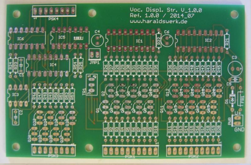 Vocoder Display www.haraldswerk.de