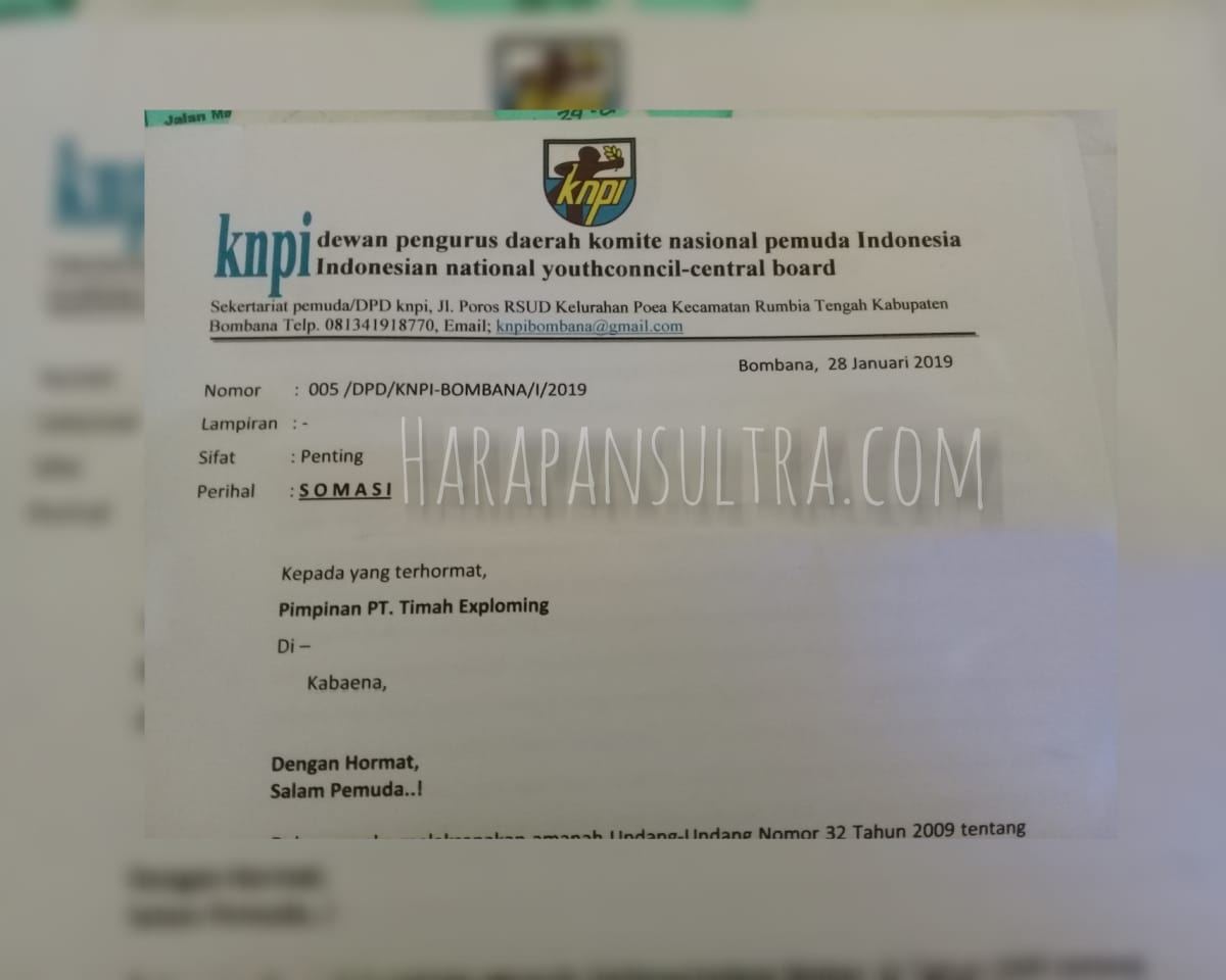 Contoh Surat Somasi Audit Kinerja
