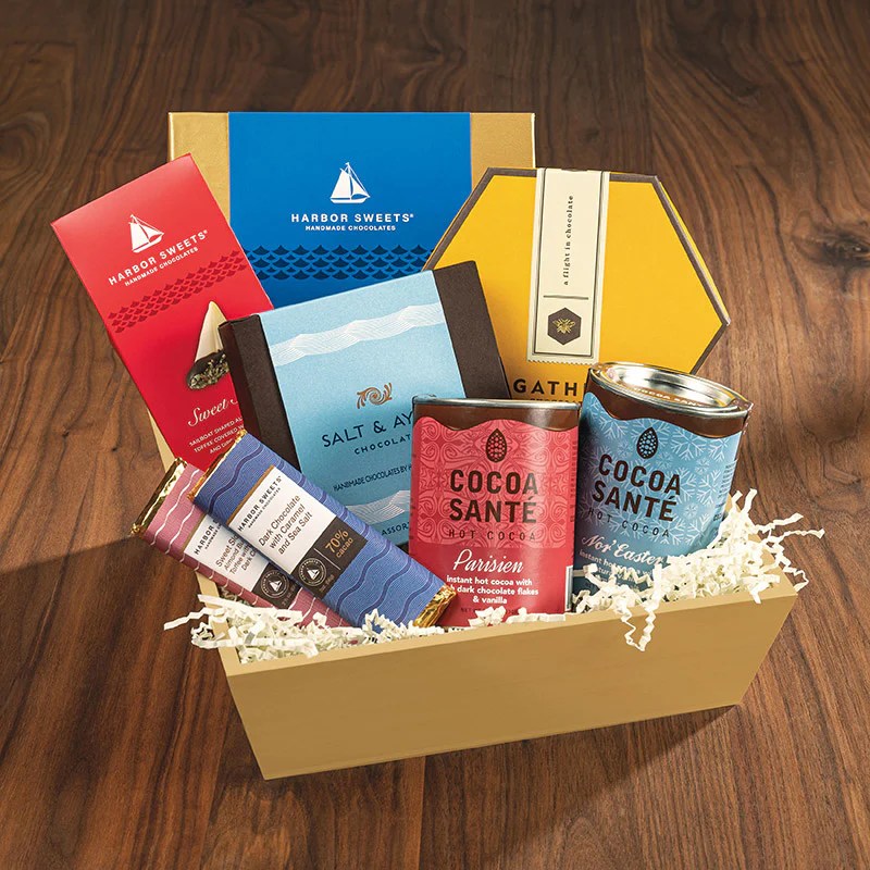 Signature Gift Basket Gourmet Chocolate Gift Baskets Harbor Sweets