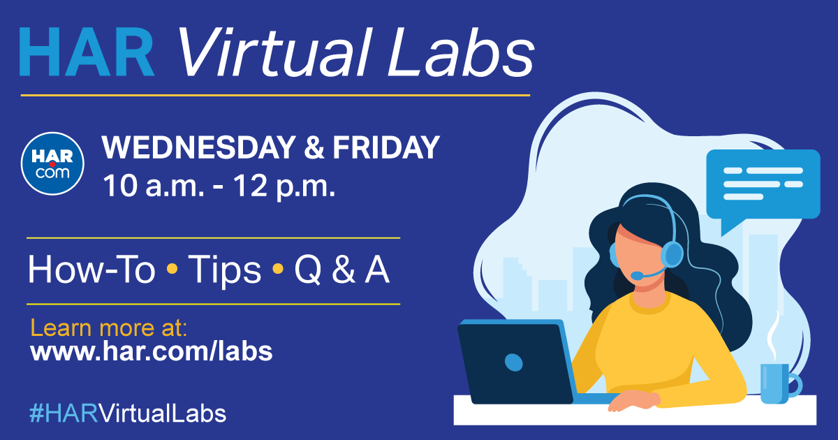 HAR Now Offers Virtual Labs!