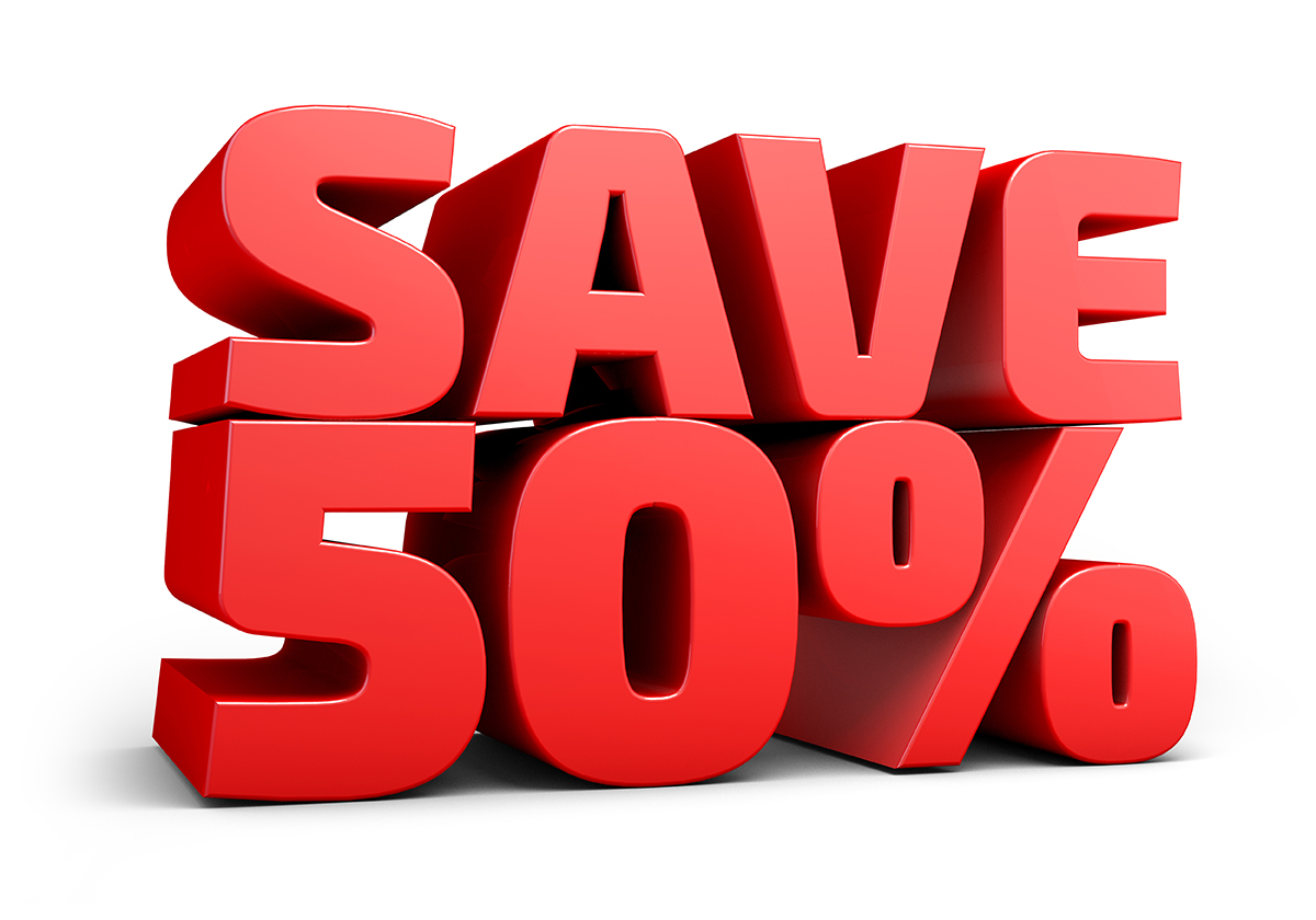 Save 50 on Education!