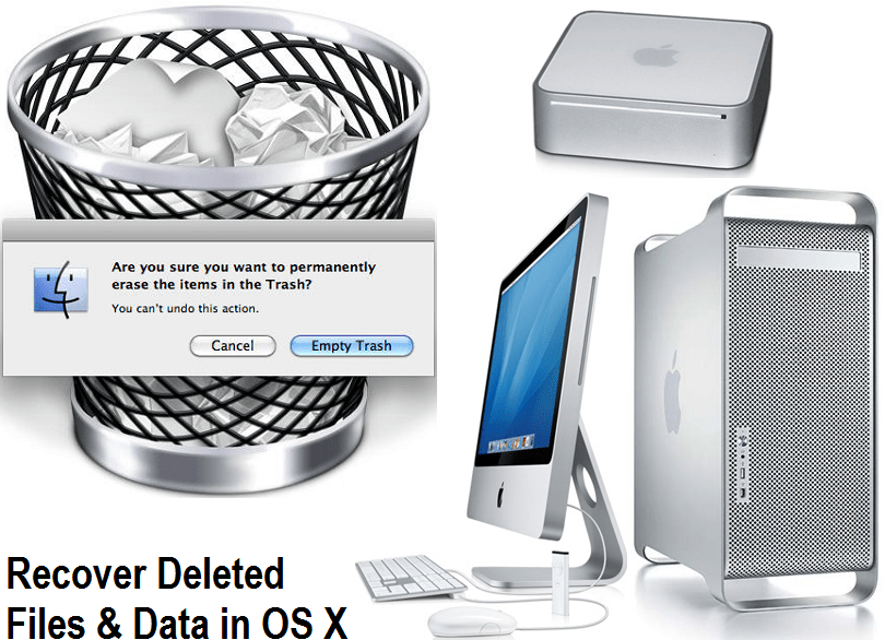 Recover Deleted Files from Emptied Mac Trash? You Can Do It!