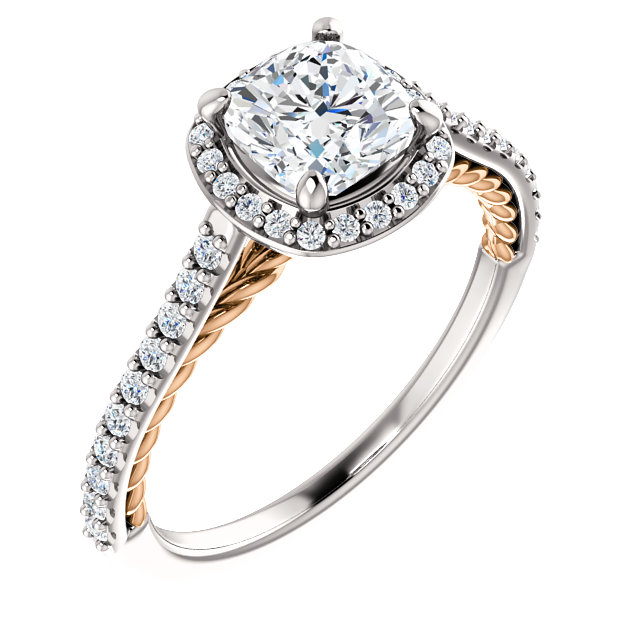 Cushion Cut Engagement Ring Hard As Diamond