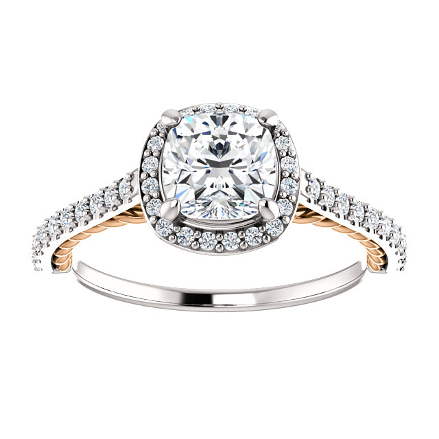 Cushion Cut Engagement Ring Hard As Diamond