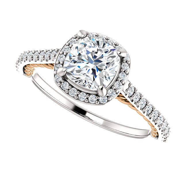Cushion Cut Engagement Ring Hard As Diamond