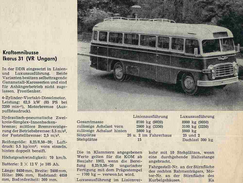 verschiedene Busse
