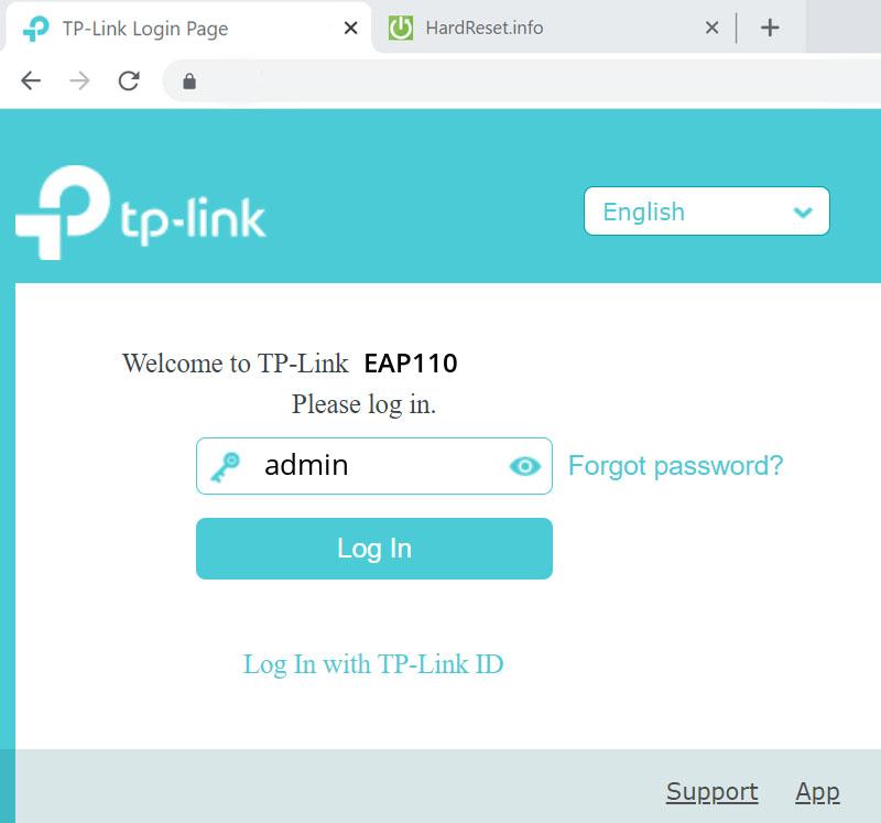 TPLINK EAP110 Default IP, How To HardReset.info