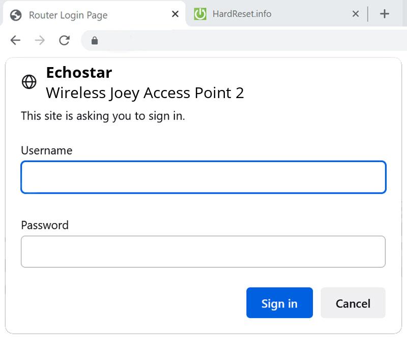 Echostar Wireless Joey Access Point 2 Default Password, How To