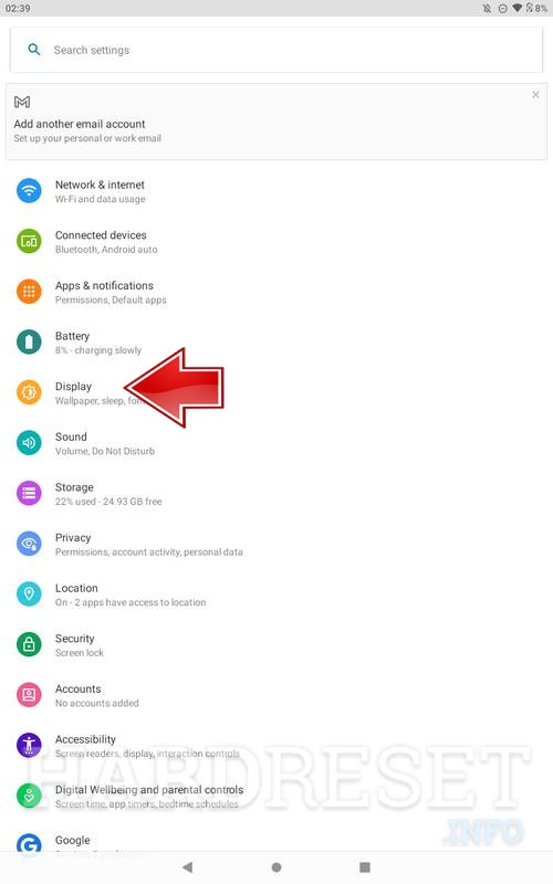 How to change wallpaper on TCL Tab 10L? HardReset.info