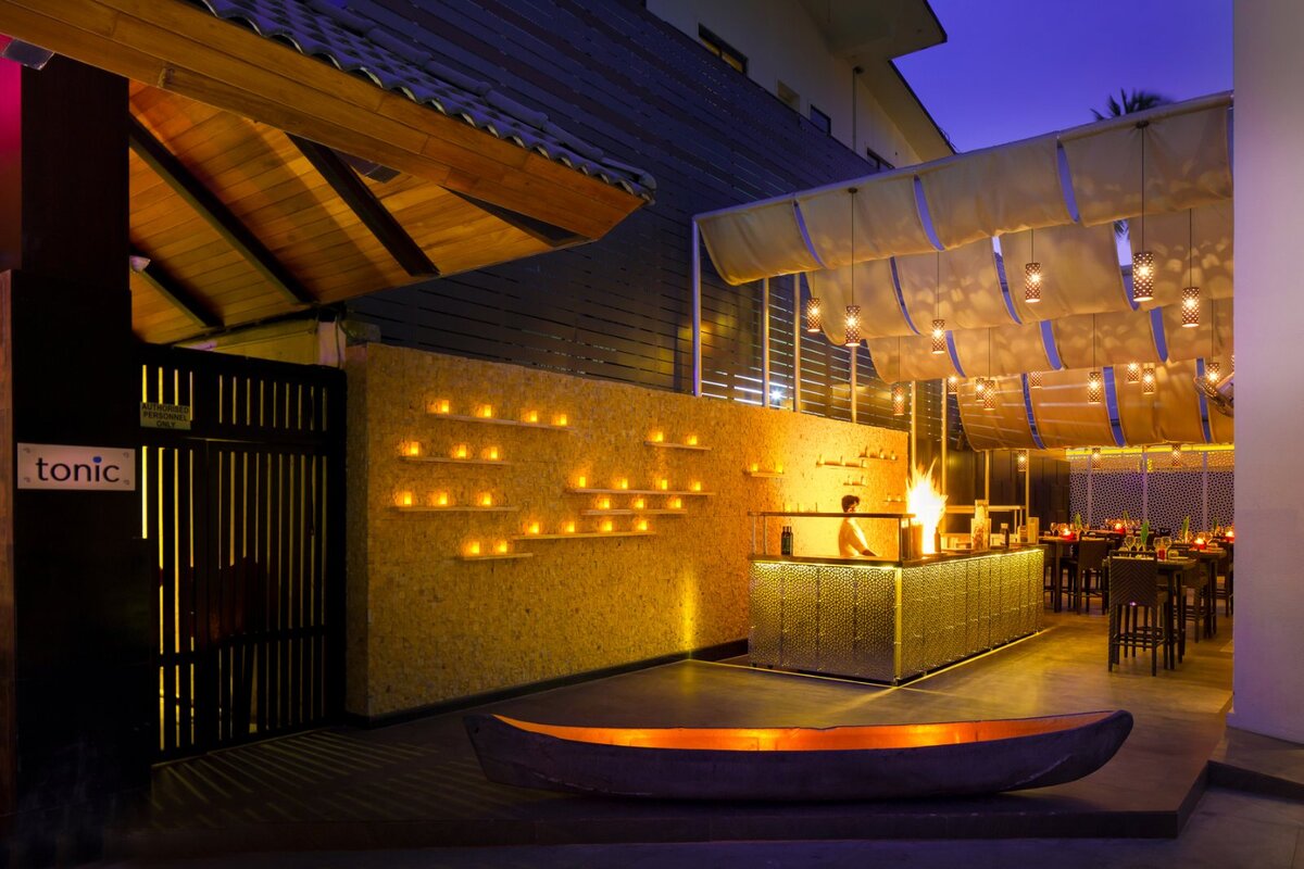 Onsite Dining at The Hard Rock Hotel Goa
