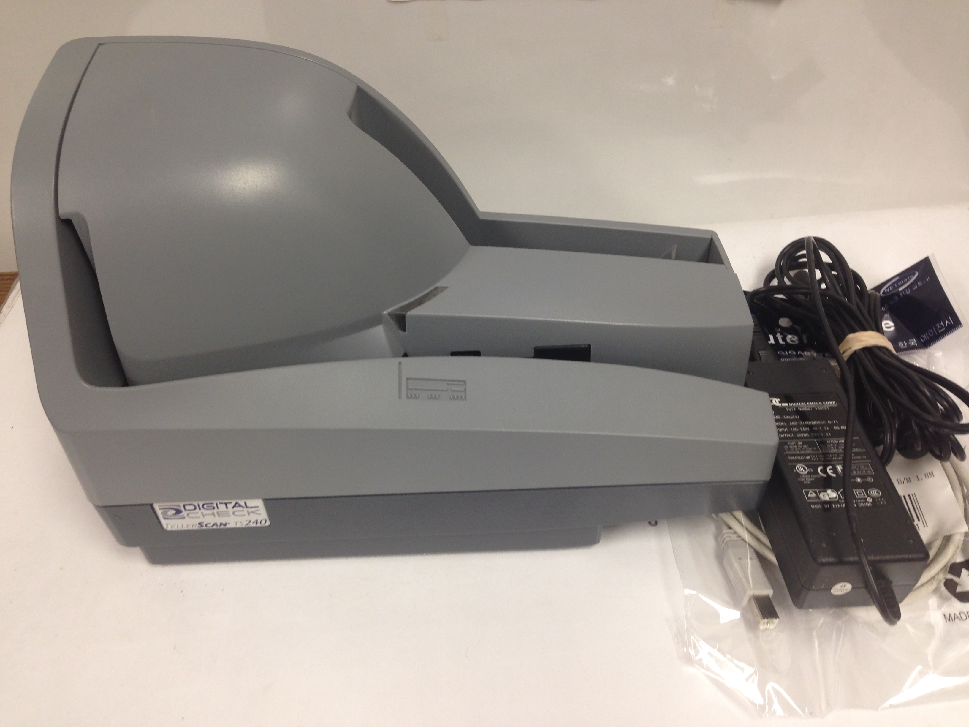 Digital Check TS240 50dpm check scanner HARD tec