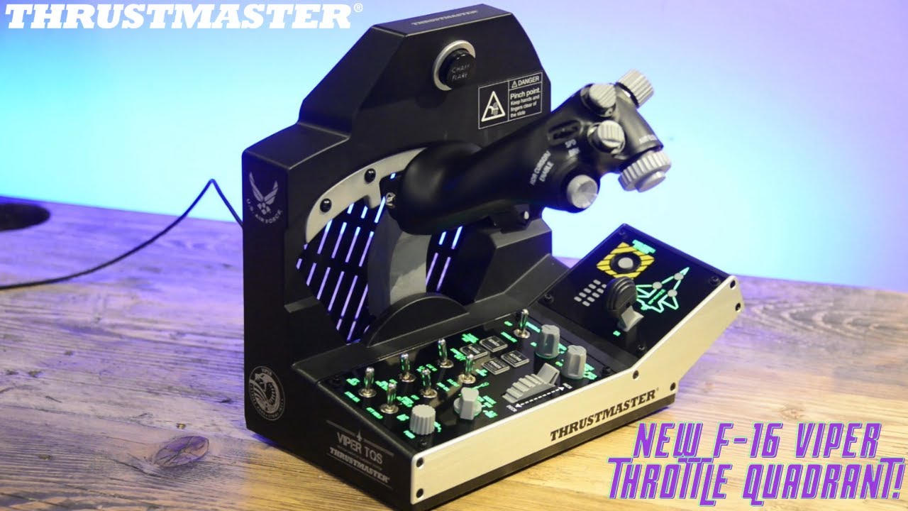 Thrustmaster präsentiert sein Viper TQS (Throttle Quadrant System