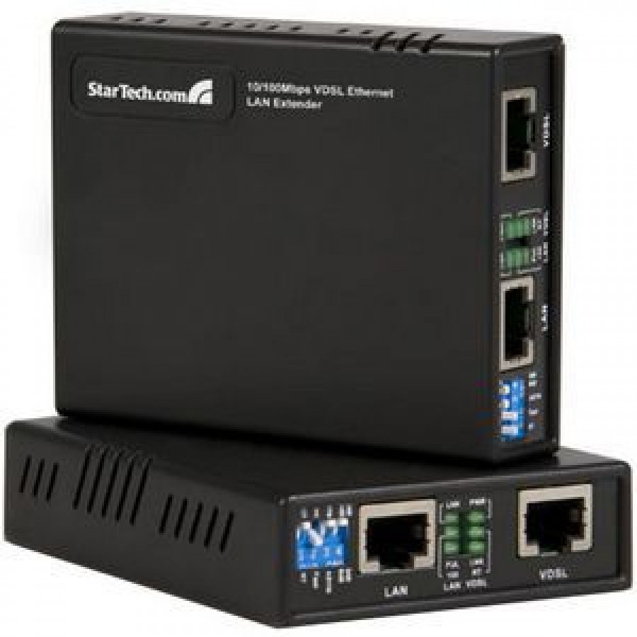 StarTech 110VDSLEXT 10/100 VDSL2 Extender Kit over Single Pair
