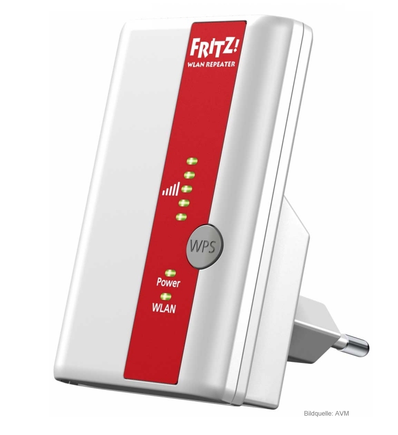 Drei aktuelle WLANRepeater im Vergleich AVM, TPLink und DLink