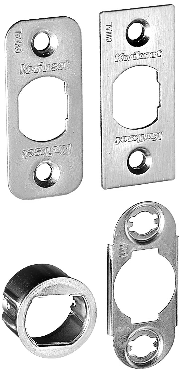 Buy the Kwikset 81845005 Plain Latch Service Kit, 6 Way Satin Nickel Finish Hardware World