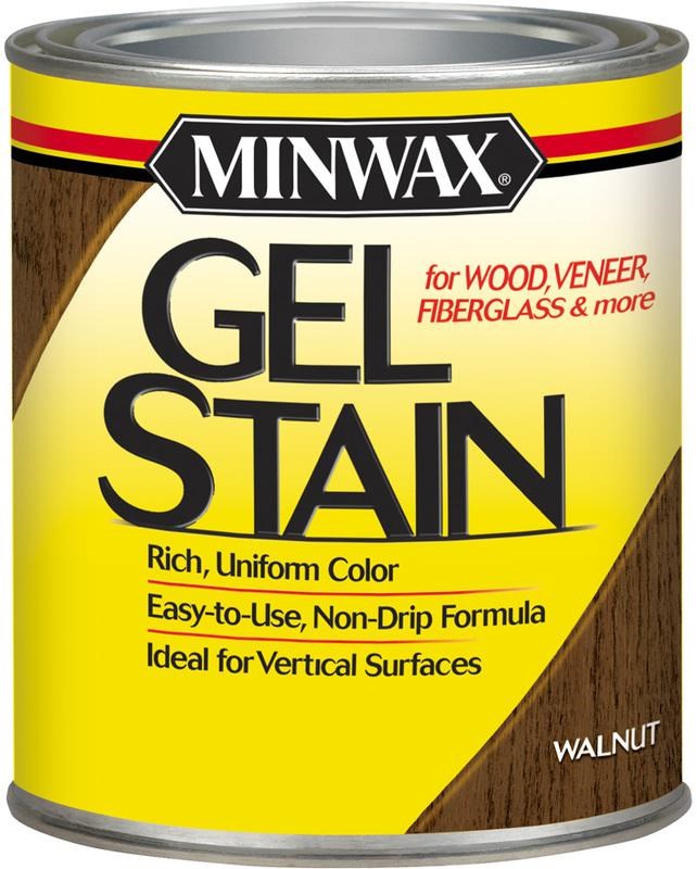 Buy the Minwax 66060 Gel Stain, Walnut Quart Hardware World