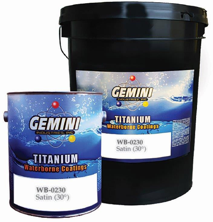 Buy the TWP/Gemini WBXL03301 Waterborne Urethane Lacquer, Satin Gal