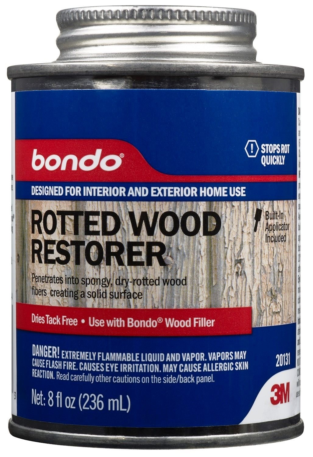 Buy the 3M 20131 Bondo Rotted Wood Restorer 8 oz