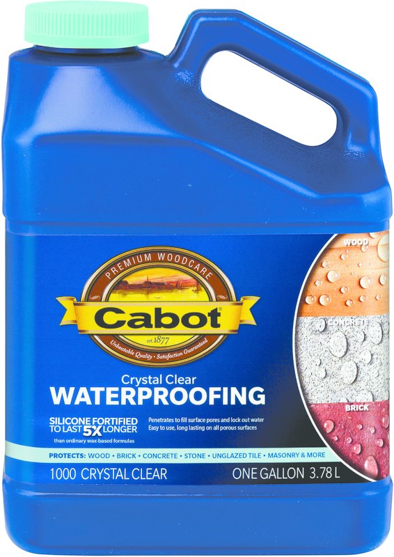 Buy the Cabot 140.0001000.007 Waterproofing Tones Sealer, Clear