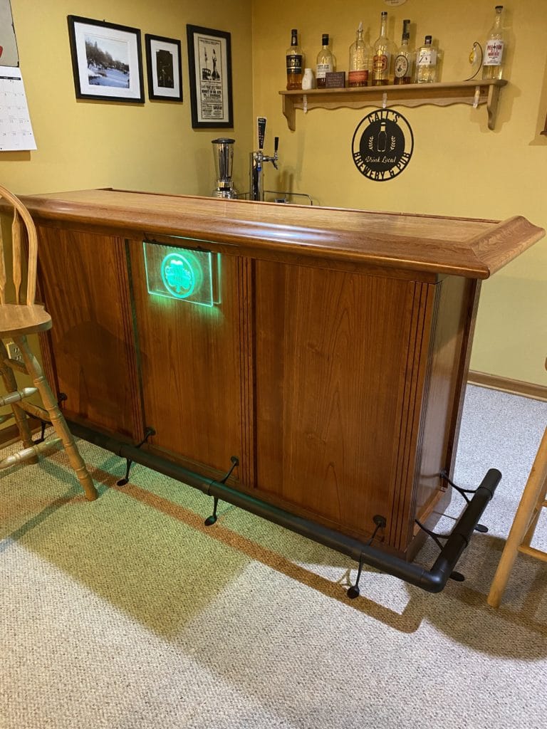 Custom Chicago Bar Rail Bar Building Parts Hardwoods Incorporated