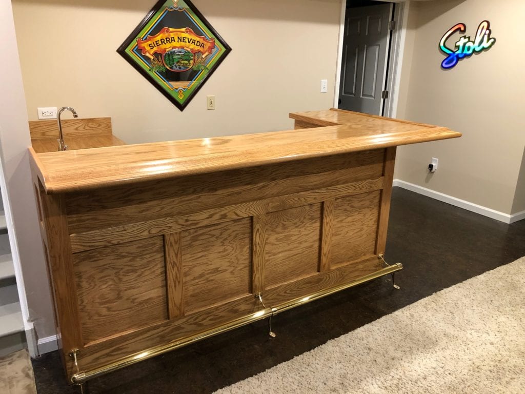 Best Oak Bar Railing Railing Design