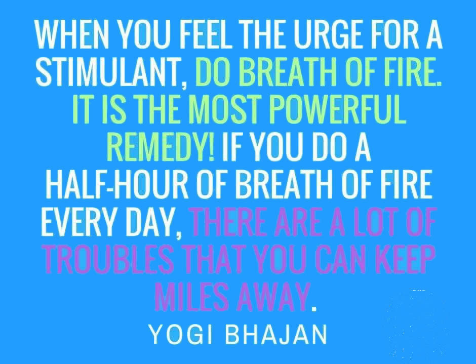 Kundalini Yoga as taught by Yogi Bhajan...The ultimate selfhelp program.