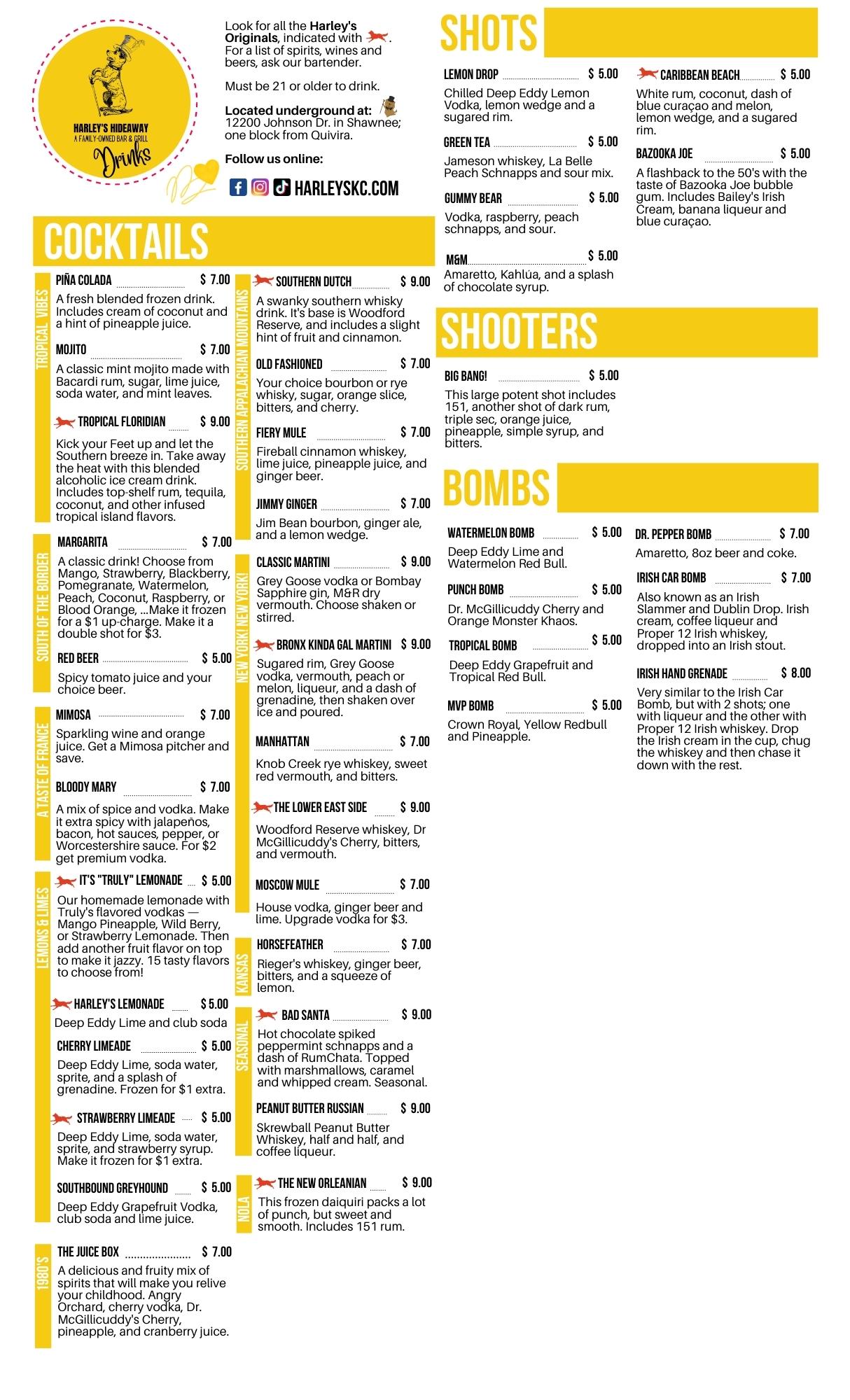 Harley's Hideaway Bar & Grill