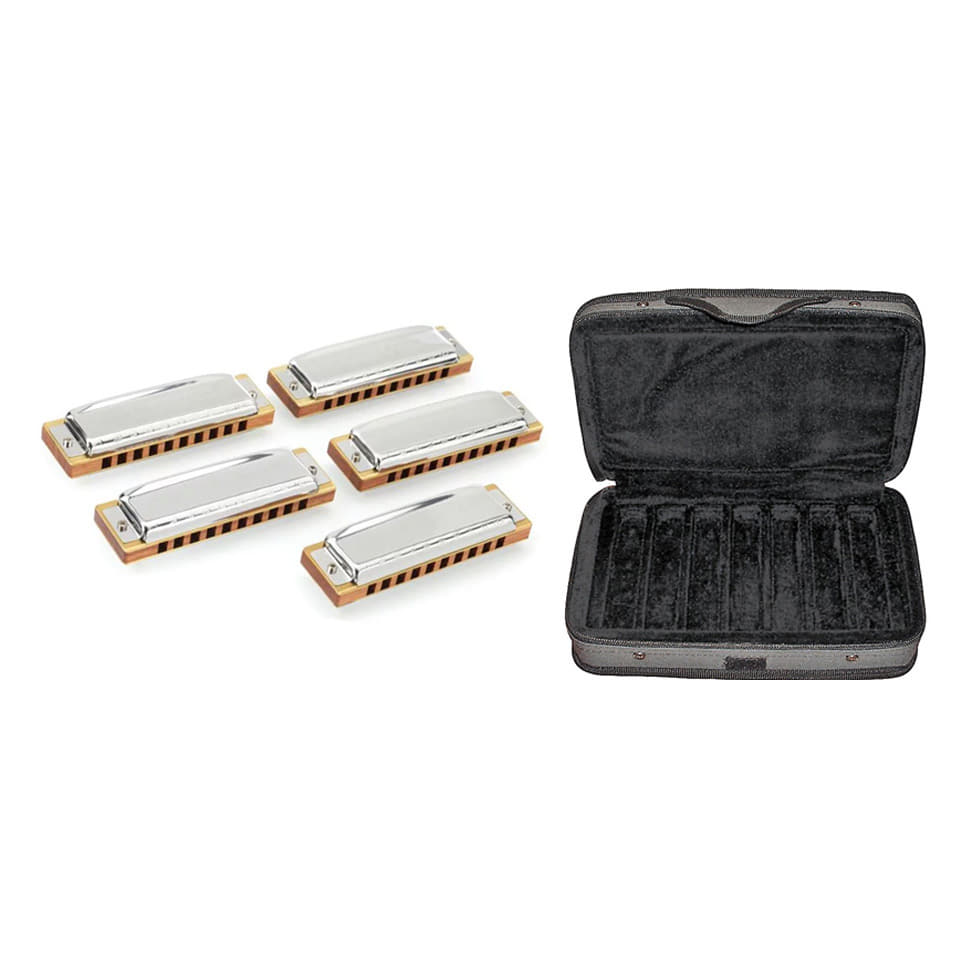 Hohner Case of Blues Harps (Set of 5) Harmonica Review