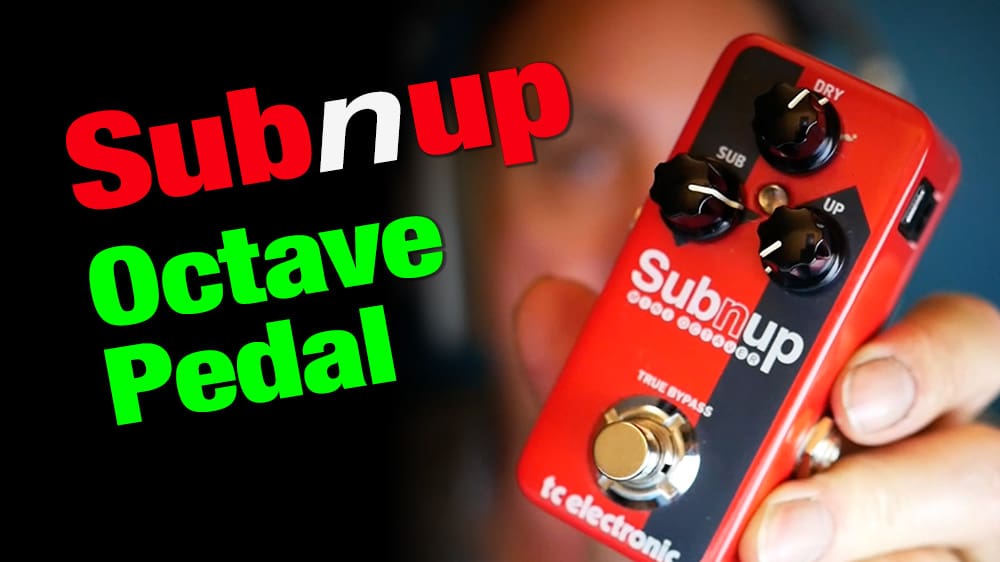 Sub 'N' Up Octave Pedal Review Harmonica PedalTC Electronic